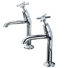 CLEVER PERFORMA 2158 CROSS TOP SINK TAP HOT