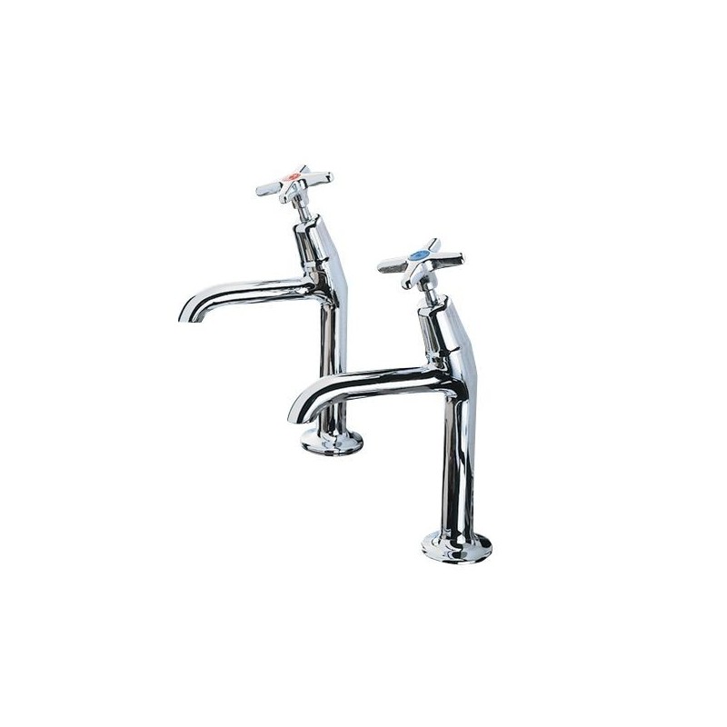 CLEVER PERFORMA 2158 CROSS TOP SINK TAP HOT