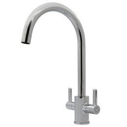 CLEVER PICA TWO HANDLE KITCHEN MIXER CHROME