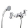 CLEVER ARAYA URBAN BATH & SHOWER MIXER CHROME