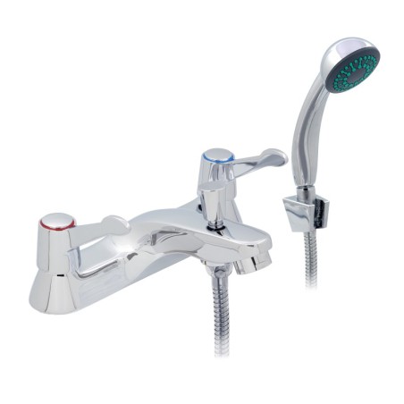 CLEVER ARAYA QT BATH & SHOWER MIXER CHROME