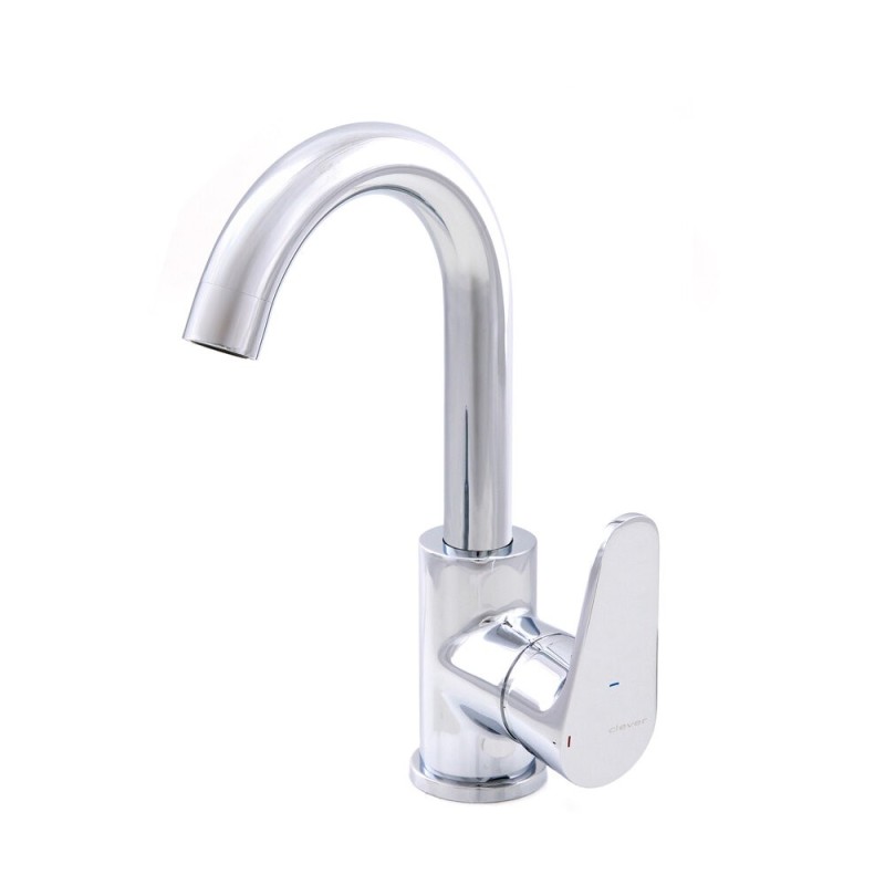 CLEVER ROCKET MONO BASIN SWAN SPOUT CHROME