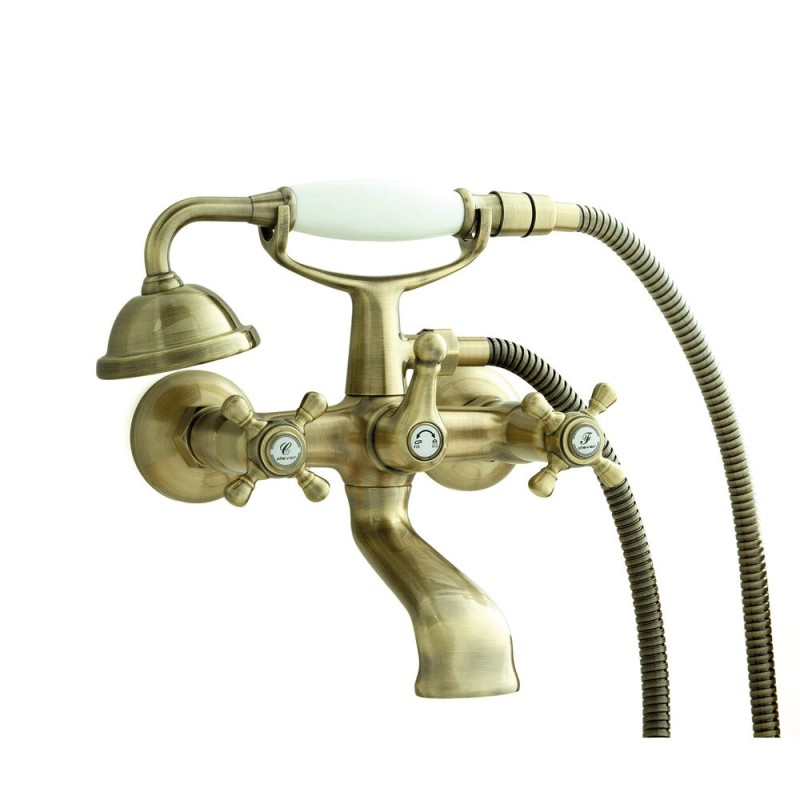 CLEVER WITH2 ANTIGONA BATH & SHOWER MIXER BRONZE