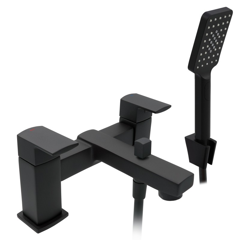 CLEVER MANTA BATH & SHOWER MIXER BLACK