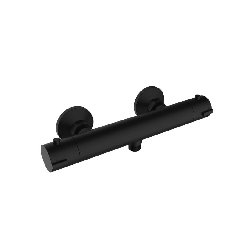 CLEVER GO!2 THERMOSTATIC SHOWER BAR & RAIL KIT BLACK