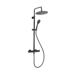 CLEVER UP! URBAN THERMOSTATIC FULL SHOWER SYSTEM BLACK