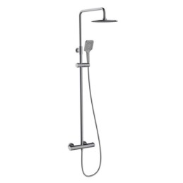 CLEVER UP! URBAN THERMOSTATIC FULL SHOWER SYSTEM GUNMETAL